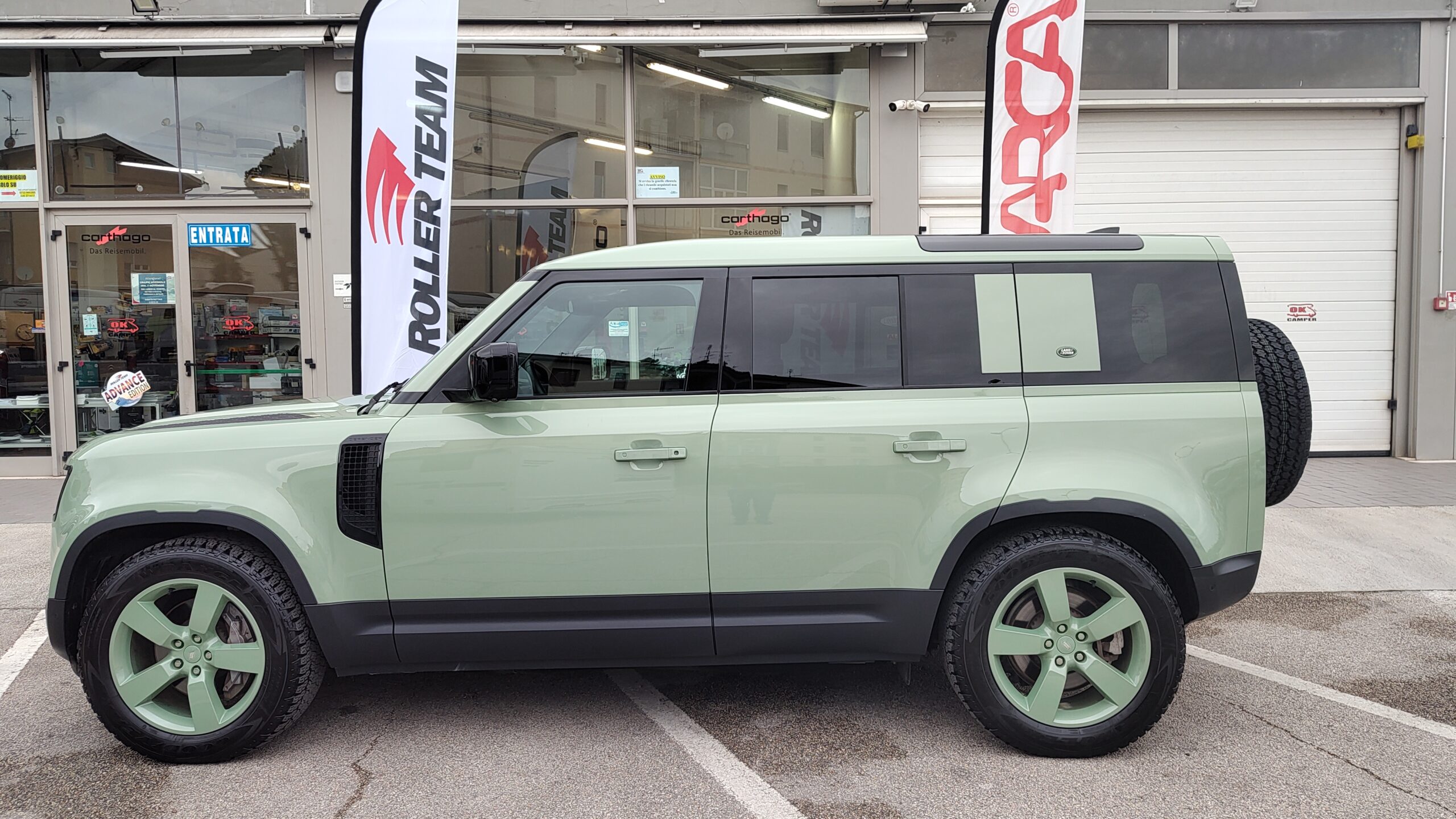land rover 75 limited edition lato sx